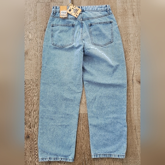 NWT Hybrid & Company Womens Jeans Straight Leg Blue - Picture 6 of 6